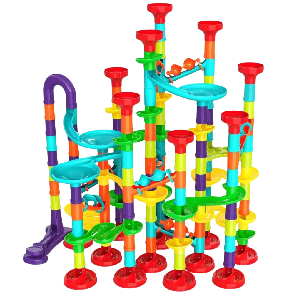 Marble Run Race Toy Set 50, 93 & 113 Pcs Construction Building Maze STEM Toy