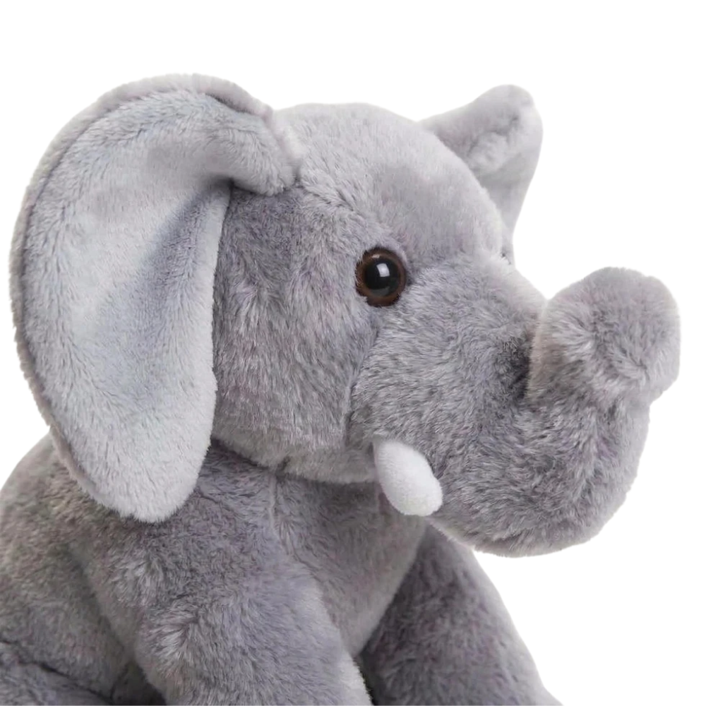 Aurora World Destination Nation Elephant Plush Toy 10 Inch Soft Grey Stuffed Animal Gift
