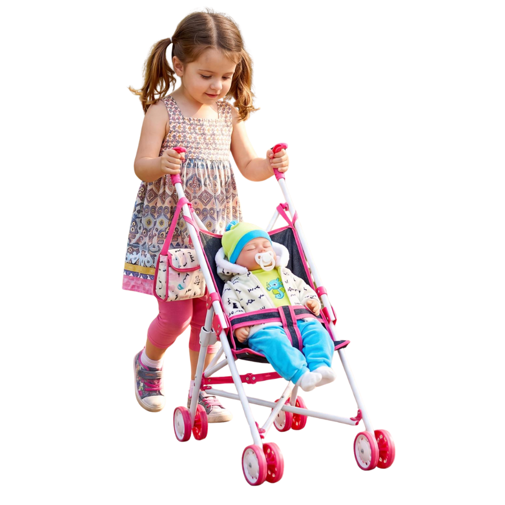 BiBi Doll 18" Soft Body Interactive Baby Doll or 2-Pack Doll Clothes Set Choose