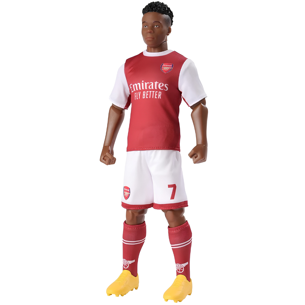 Saka Arsenal Action Figure Collectible Football Player Figurine for Arsenal Fans Supporters & Collectors