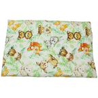 Baby Pillowcase 40x60cm 100% Cotton Zipped Pillow Cover Jungle Floral Print
