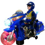 Police Toy Motorcycle Electric Motorbike with Colourful Lights Sirens & Sounds