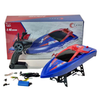 RC Racing Boat H109 1:28 Atlantic Yacht 35km/h 2.4GHz Twin Motor Kids 6+