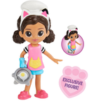Gabby's Dollhouse Lunch & Munch Kitchen Playset 2 Figures Gabby Cakey Cat Kids 3+ New