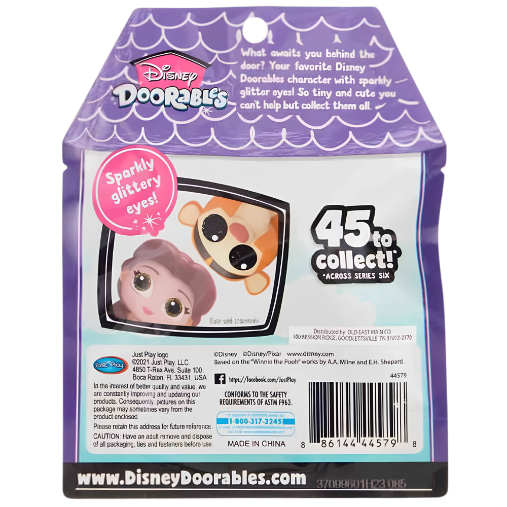Disney Doorables Series 6 Jeweled Princess Surprise Figures Collectible Mini Disney Princess Toys 45 Characters to Collect