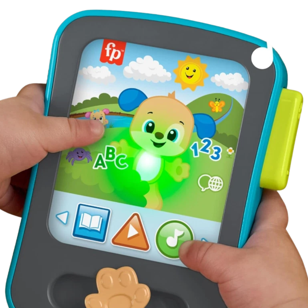 Fisher-Price Laugh & Learn Puppy's Storytime Reader Interactive Learning Toy for Kids