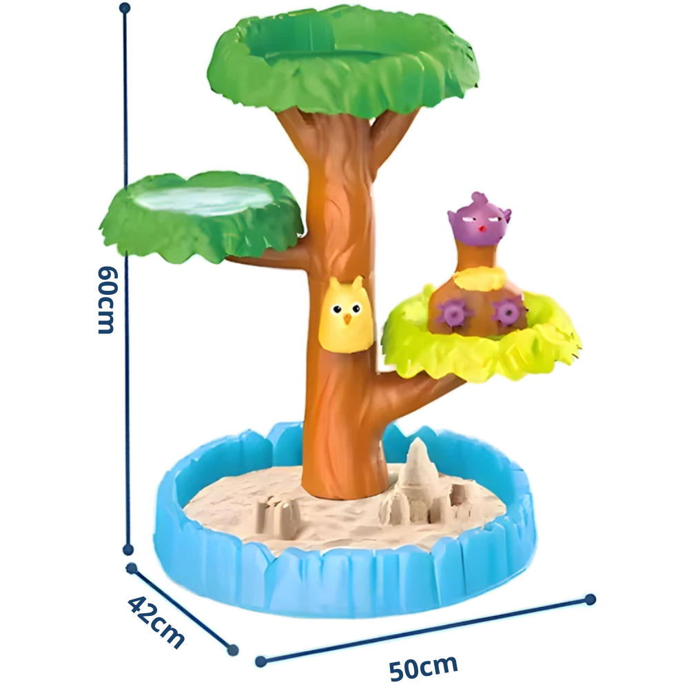 RLS Magic Tree Sand and Water Table Large 17-Piece Outdoor Garden Activity Play Set
