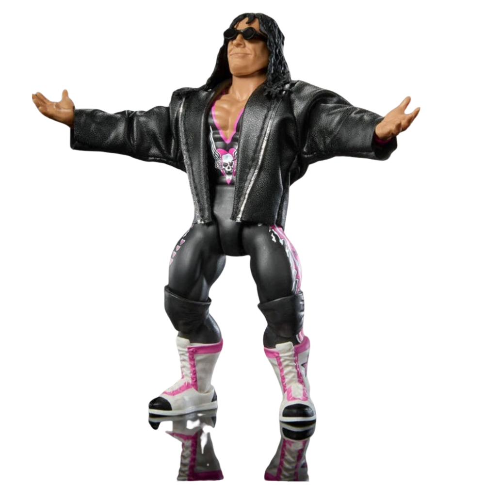 Wwe Superstars Bret Hit Man Hart Action Figure Collectible Wrestling Figure Wwe Fan & Display Toy