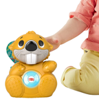 Fisher-Price Linkimals Boppin Beaver Light-Up Musical Activity Toy for Baby Play