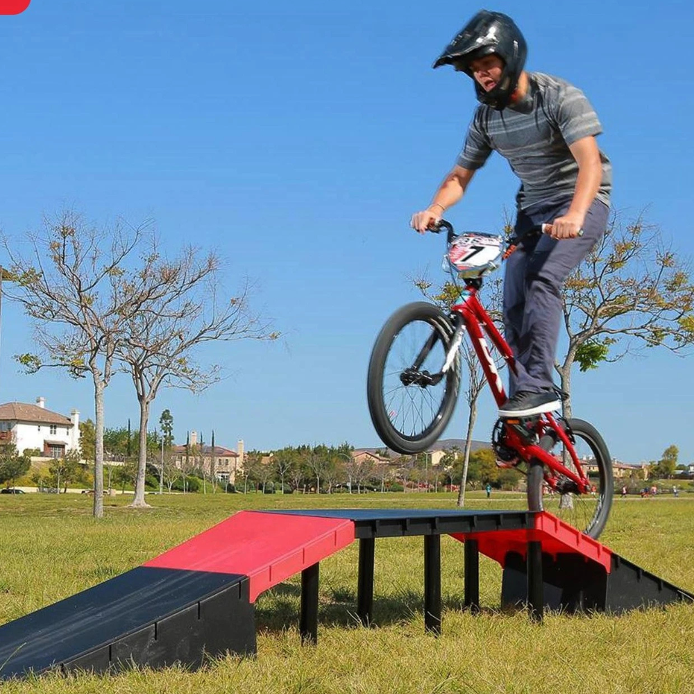 6-in-1 Stunt Skate Ramp Set for Scooter Skateboard Bike BMX Roller Skates