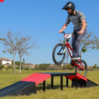 6-in-1 Stunt Skate Ramp Set for Scooter Skateboard Bike BMX Roller Skates
