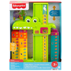 Fisher Price Adding Alligator Preschool Math Learning Toy Counting Blocks Stacking Game 3+