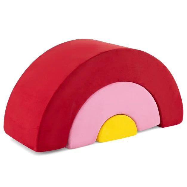 3-Piece Soft Climbing Toys for Toddlers with Elastic Filling