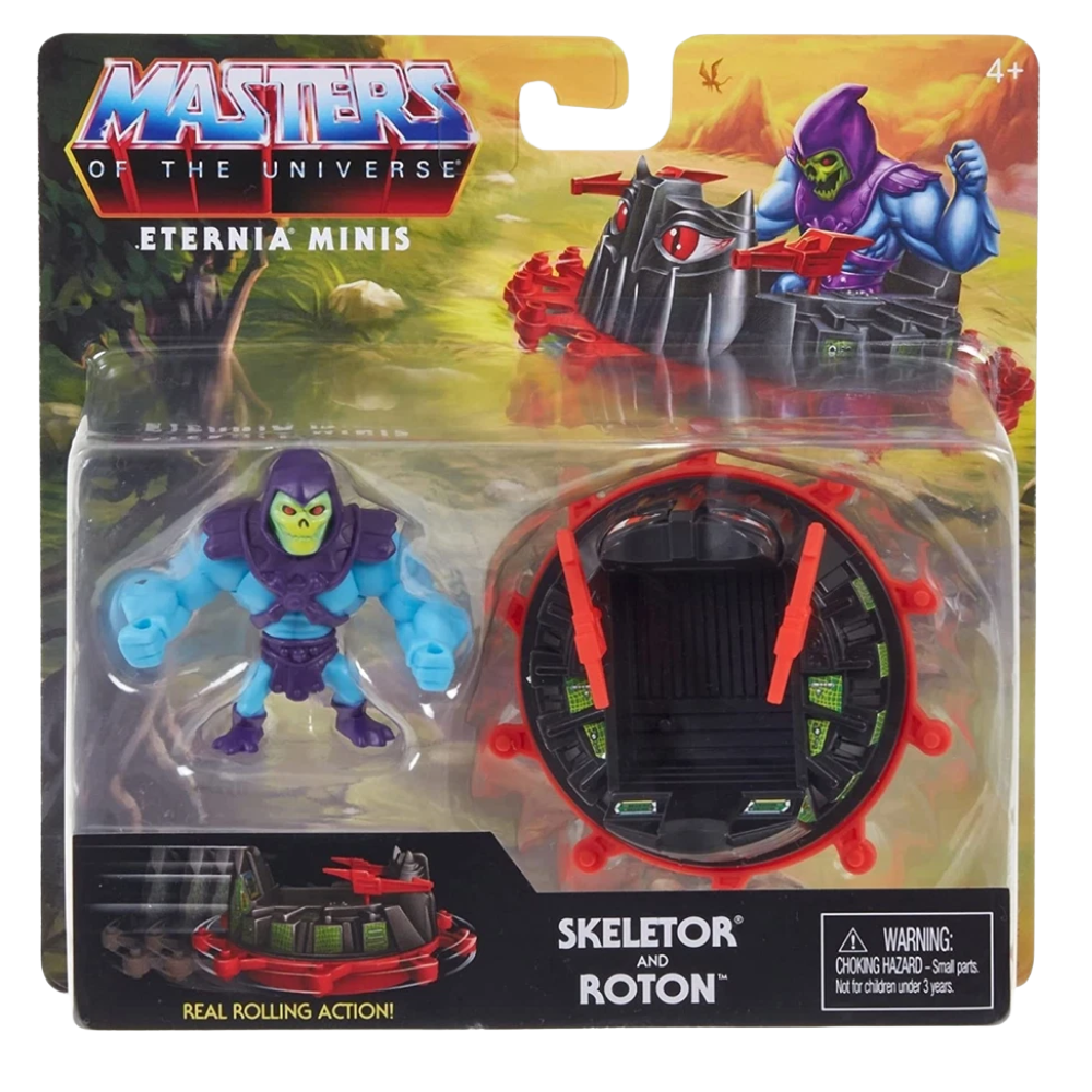 Masters of the Universe Eternia Minis Skeletor & Roton 3-in-1 Character Set