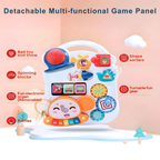 Unisex 2-In-1 Baby Walker and Interactive Entertainment Game Table for Growing Babies