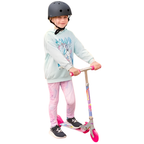 Ozbozz Unicorn Magical Sparkles Kids Scooter Colourful Indoor & Outdoor Push Scooter for Ages 5+