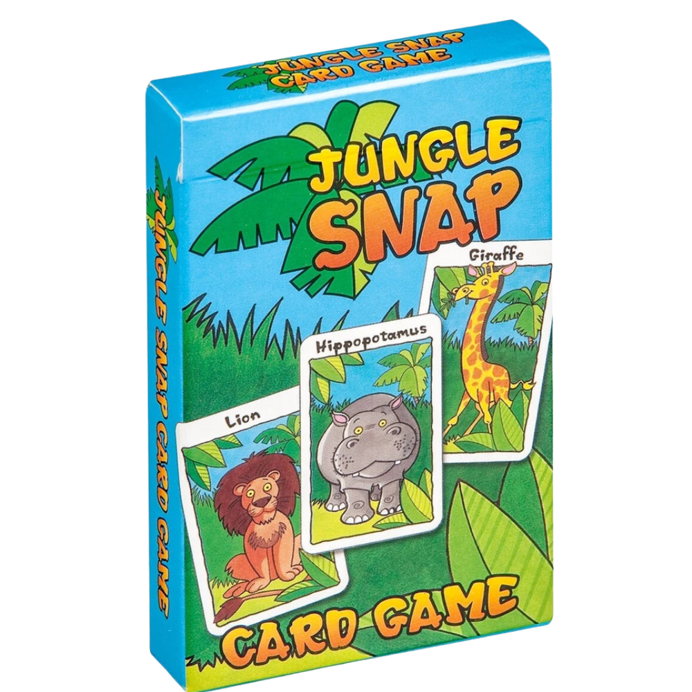 Children's Traditional Card Games Happy Families Jungle Snap Donkey & Pairs