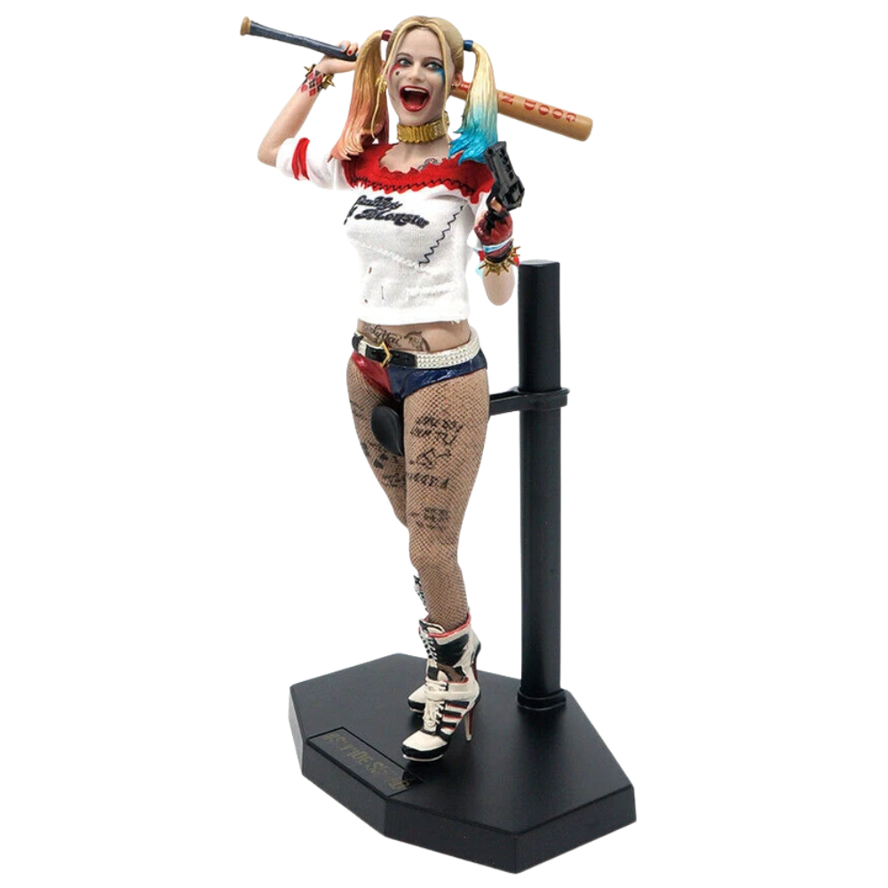 DC Suicide Squad Harley Quinn 12" Display Figure Real Clothes Model