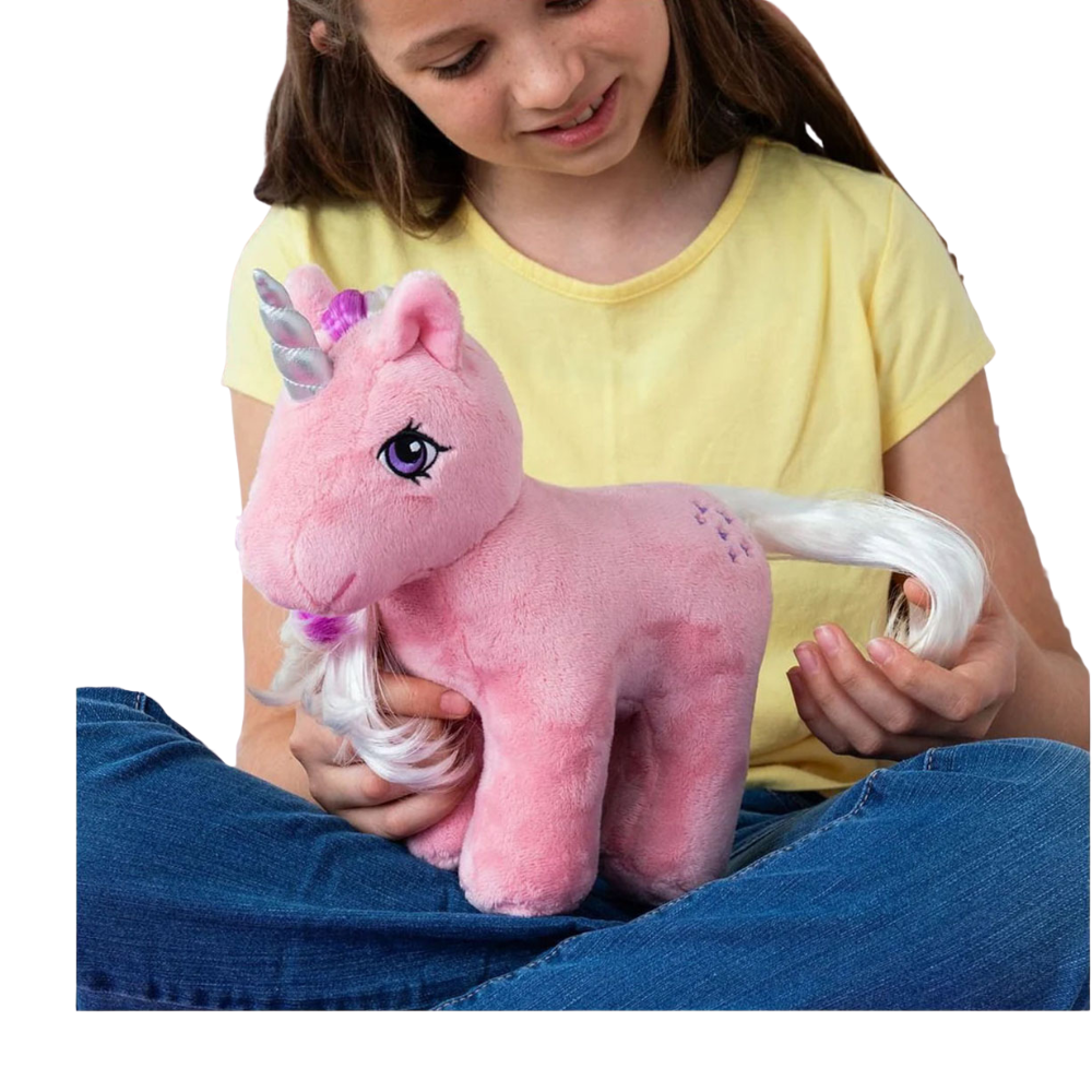 My Little Pony Plush Toys Soft Cuddly Applejack Twilight & Medley Characters for Kids