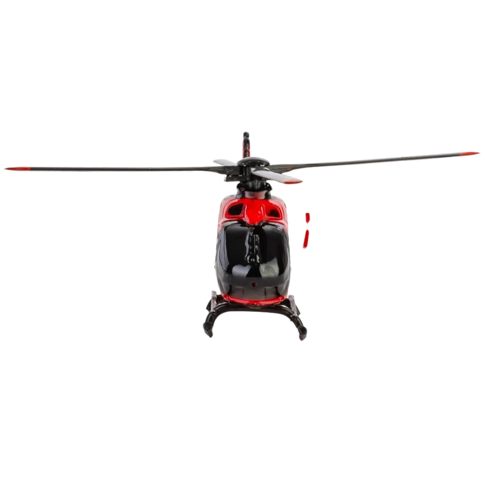 Daffi Polish Fire Brigade Airbus Ec135 Helicopter Diecast Model Toy 1:100 Scale Collectible
