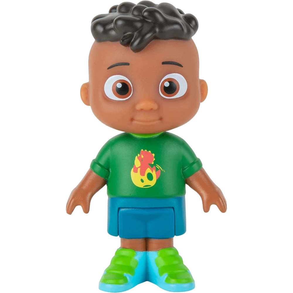 Cocomelon Cody's Family 4 Figure Set with Cody Parents & Pickles Cat Kids Toy