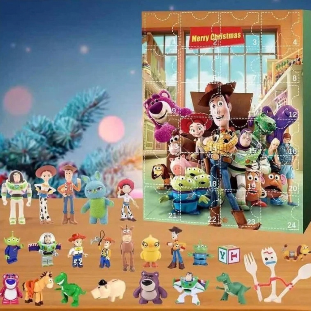 Toy Story Advent Calendar 2026 Christmas Countdown 24 Days Resin Collectible Toy Gift