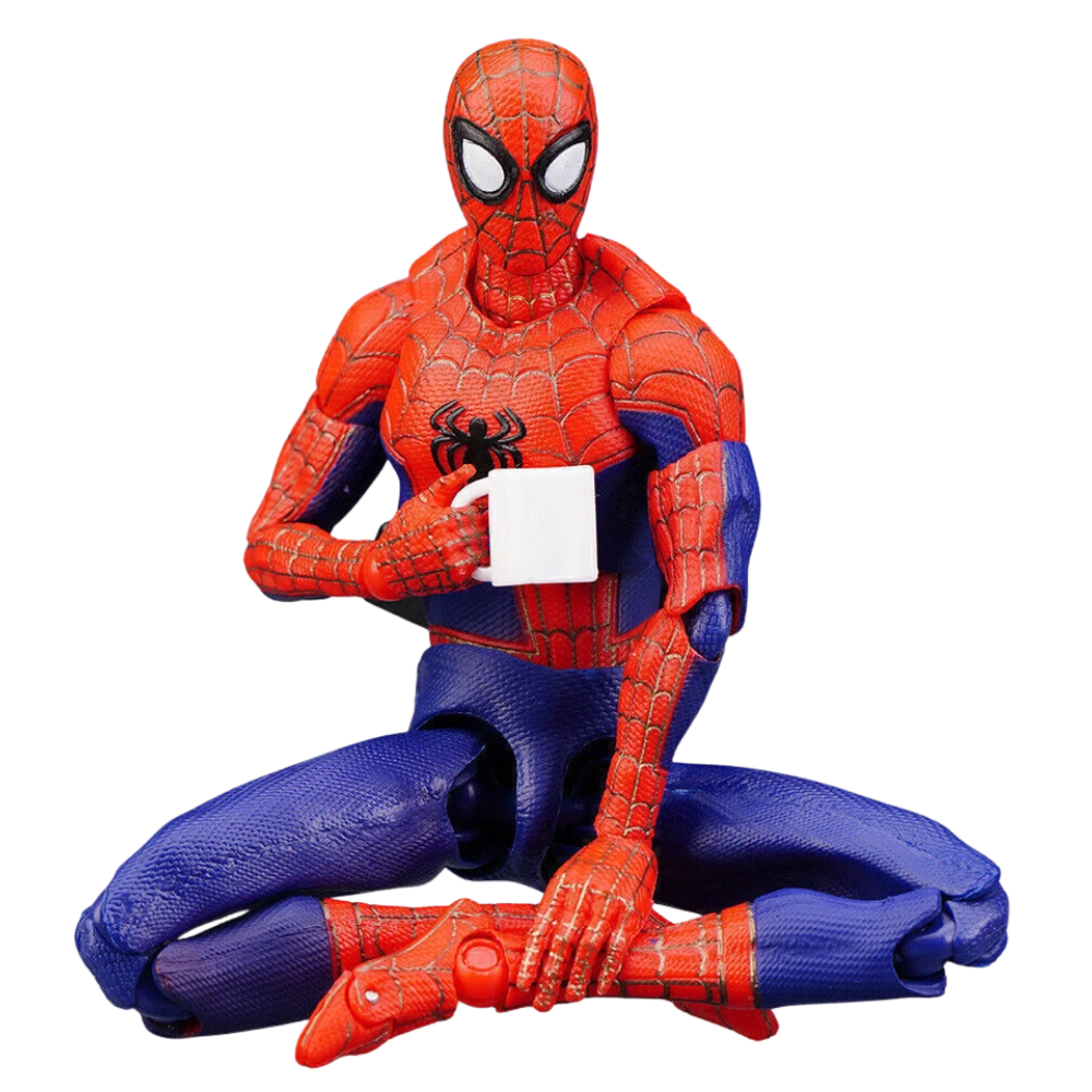 Marvel Spider-Man Into the Spider-Verse Action Figure Collectible Peter B Parker