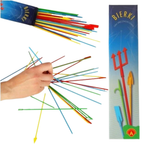 Classic Pick-Up Sticks Game for Kids and Families, Skill-Based Party and Group Activity Toy