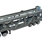 Blue Diecast Lorry Truck Transporter Hauler Toy Model Vehicle for Kids Collectors Display