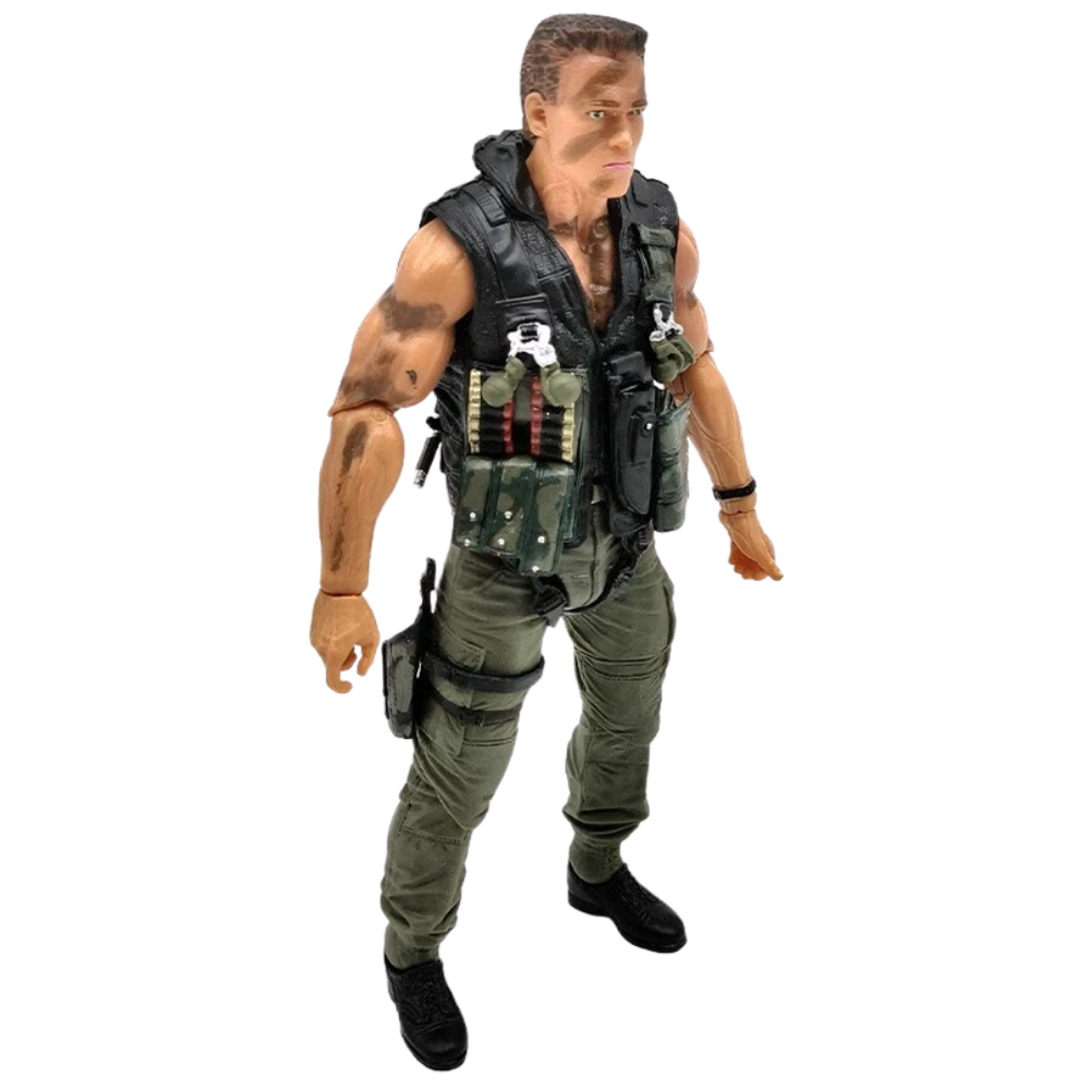 NECA Ultimate Commando John Matrix Schwarzenegger 7" Action Figure Toy
