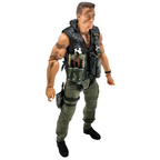NECA Ultimate Commando John Matrix Schwarzenegger 7" Action Figure Toy