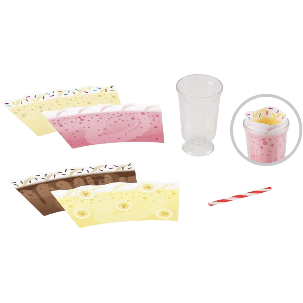 Melissa & Doug Star Diner Restaurant Play Set 41 Pieces Pretend Food Toy for Kids