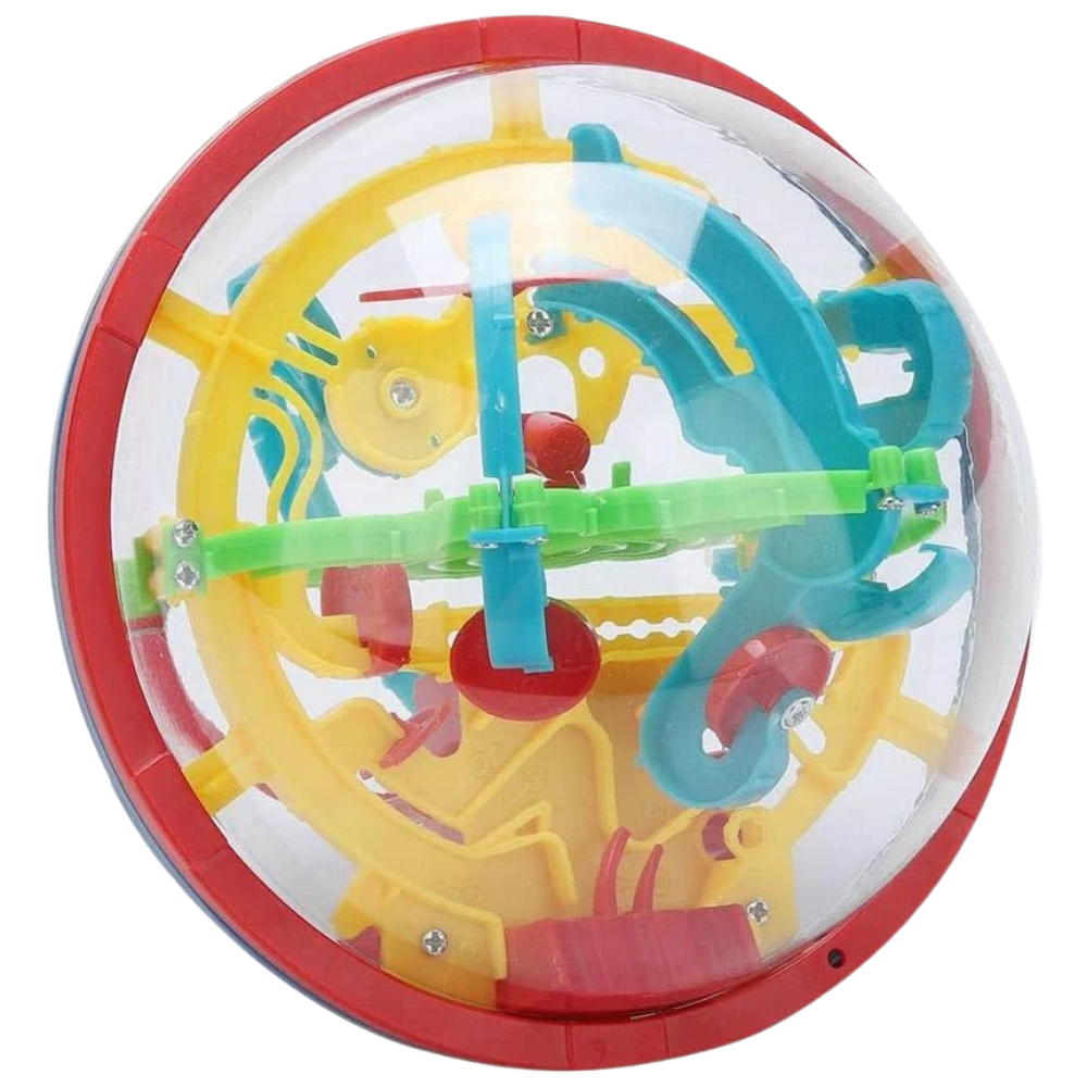 Intellect 3d Maze Ball Puzzle Toy Spherical Labyrinth Brain Game for Kids and Adults Uk