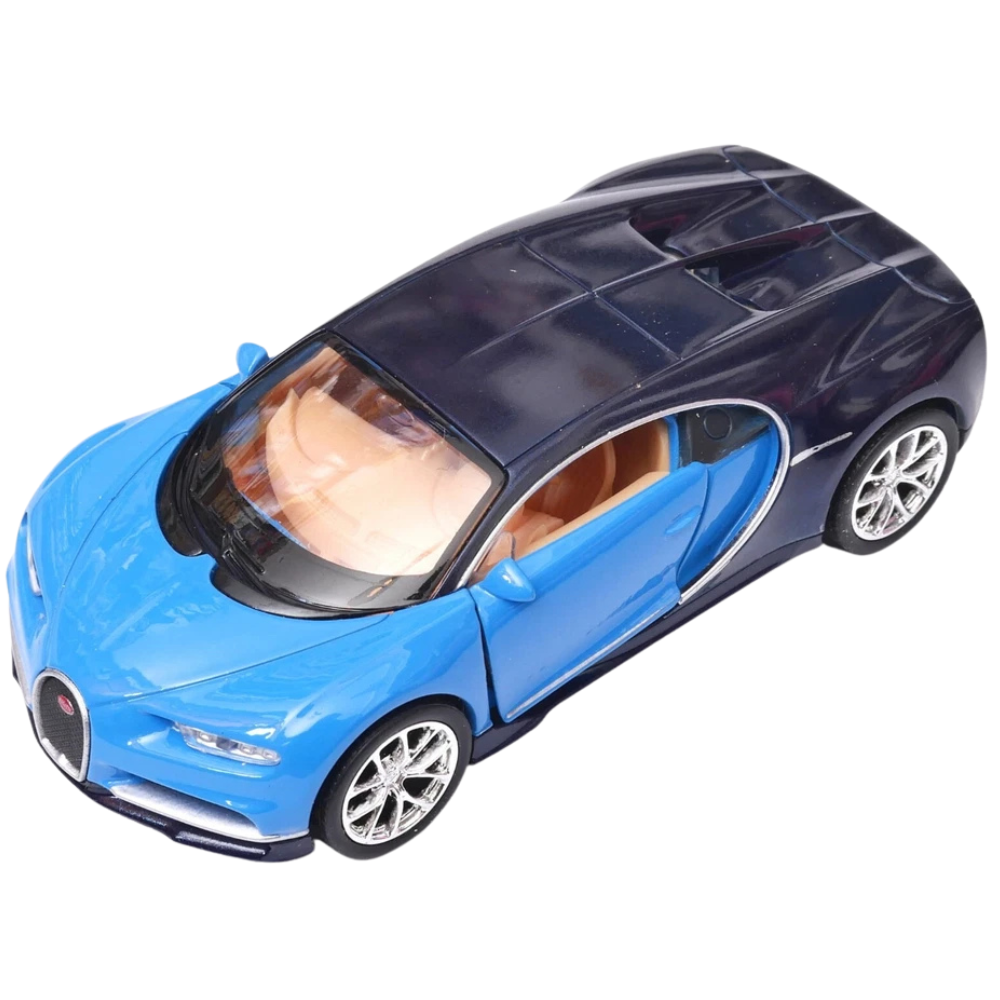 Welly Bugatti Chiron Sports Car 1:34–1:39 Scale Diecast Model Car Toy