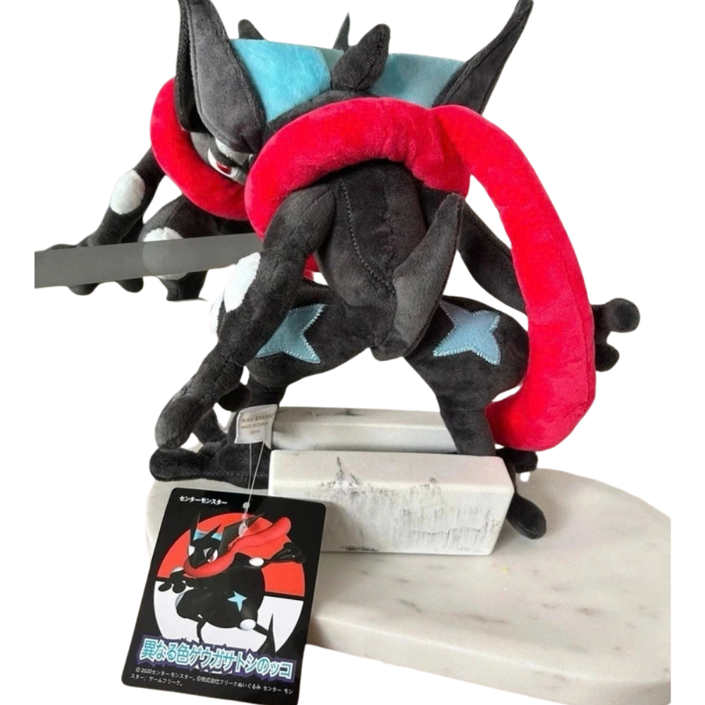 Pokémon Shiny Greninja Plush Soft Toy 25cm Teddy Gen 6 Collectible Kids Gift