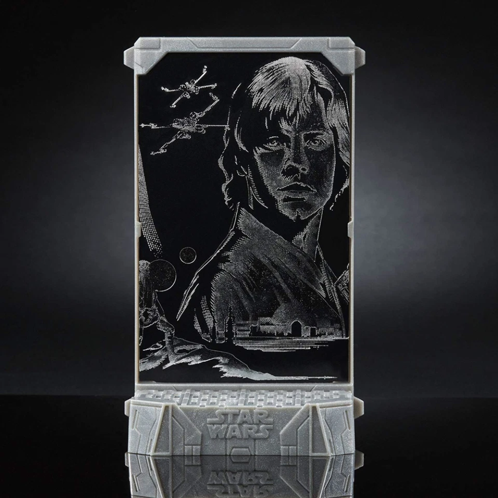 Star Wars Luke Skywalker Black Series Titanium Die-Cast Collectable Figure Toy