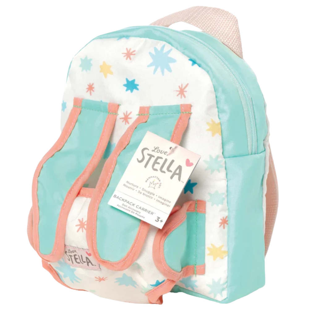 Manhattan Toy Love Stella Doll Carrier Backpack Soft Doll Carrying Bag for Kids New
