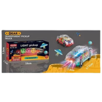 2 Pcs Gear Crab and Car Toys with Flashing Lights and Music Fun Interactive Toys for Kids