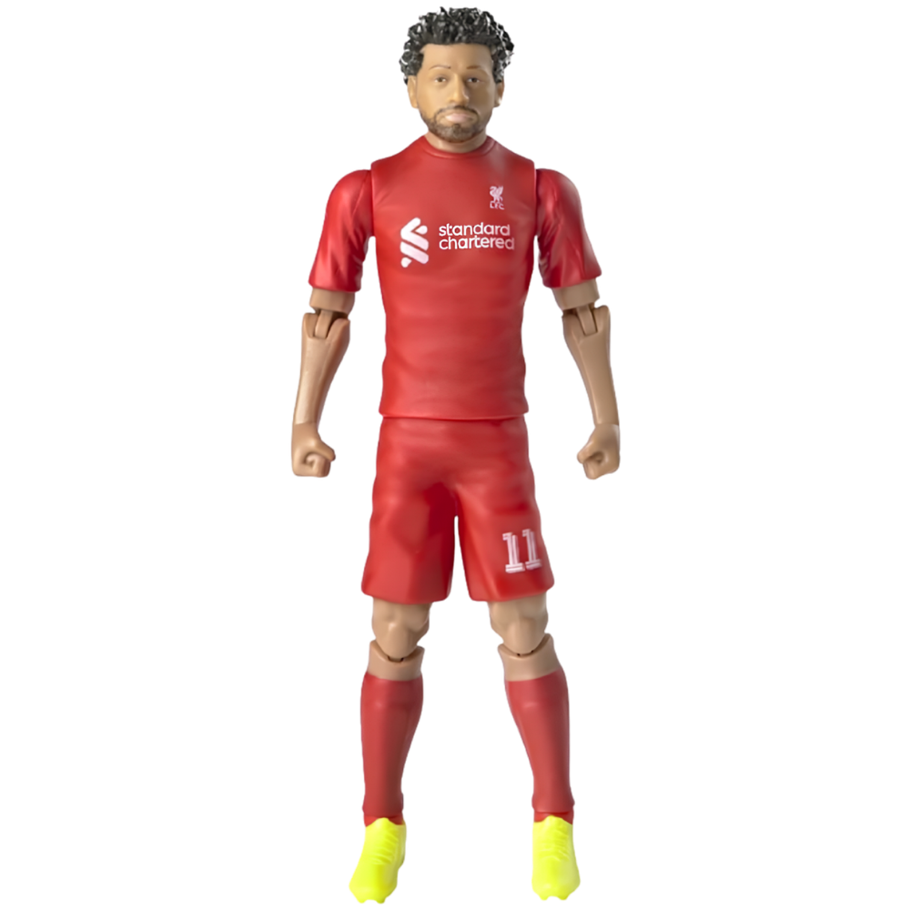Liverpool Fc Mohamed Salah Action Figurine with Football Ball Collector Figure New