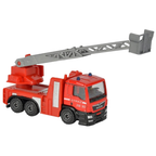 Majorette MAN TGS Polish Fire Brigade SOS Fire Truck 1:64 Scale Diecast Model Toy