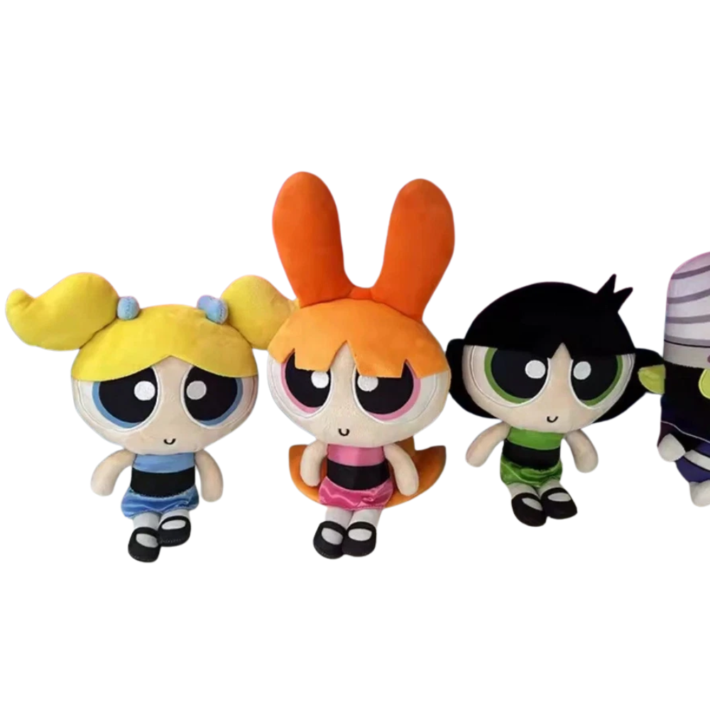 Original Powerpuff Girls Blossom Plush Doll Soft Toy 23cm Brand New Collectible Gift Uk