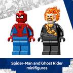 LEGO Marvel 76335 Spider-Man vs Ghost Rider Motorcycle Building Set 6+