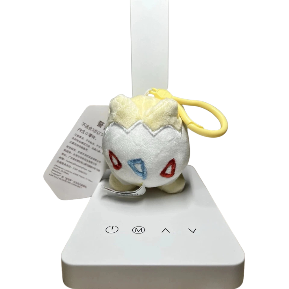 Pokemon Togepi Plush Keyring Soft Toy Teddy Keychain Backpack Bag Charm Gift Kids Collectors