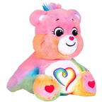 Care Bears Togetherness Bear Medium Plush Teddy Collectible Gift 35cm Rainbow Kids Toy New