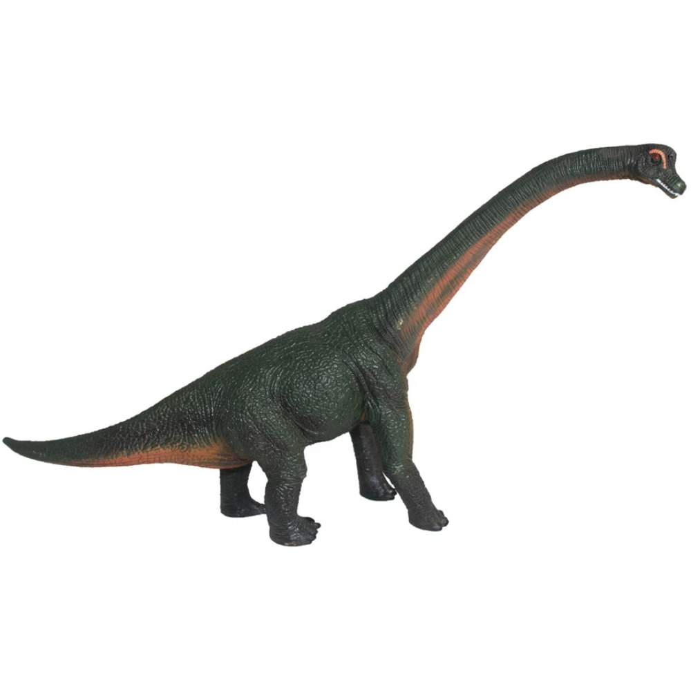 Brachiosaurus Dinosaur Figure 33cm, Solid PVC Jurassic Action Toy Gift for Kids Age 3+