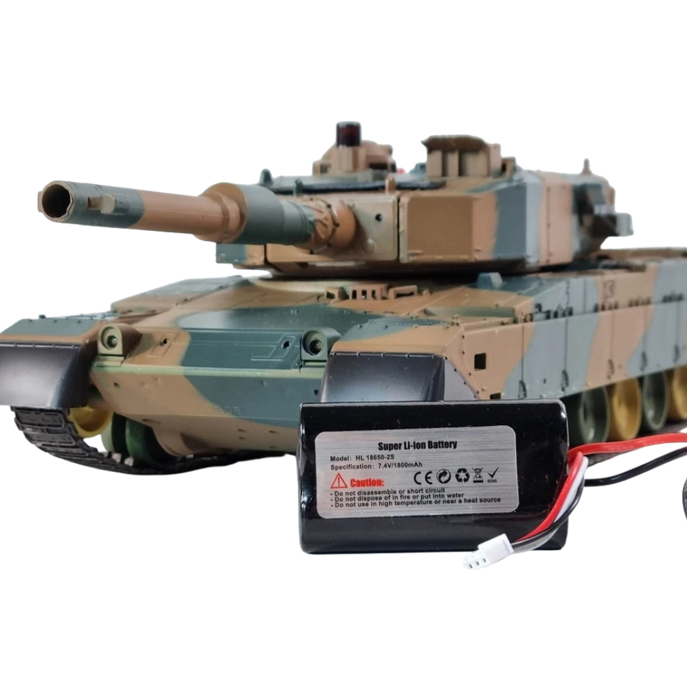 Remote Control T-90 Battle Tank RC 1:24 BB Firing Turret Lights Sound 14+