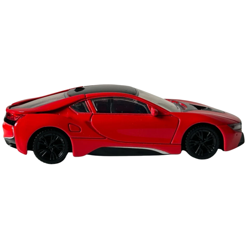 Rastar BMW i8 Diecast Model Car German Sports Car Toy Red