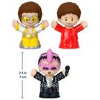 Fisher Price Little People Collector Elton John Special Edition 3 Figures 2.5 Inch Set New