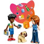 LEGO Friends 42680 Heartlake City Mini Supermarket Building Set Autumn Zac Dog 5+ Building