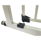 Callowesse Kuvasz White Pressure Fit Baby Pet Stair Gate 77-86cm Wide Dual Lock Auto Close